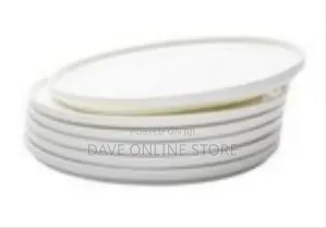 Set of 6 Modern Ceramic Dinner Plates/Serving Platters