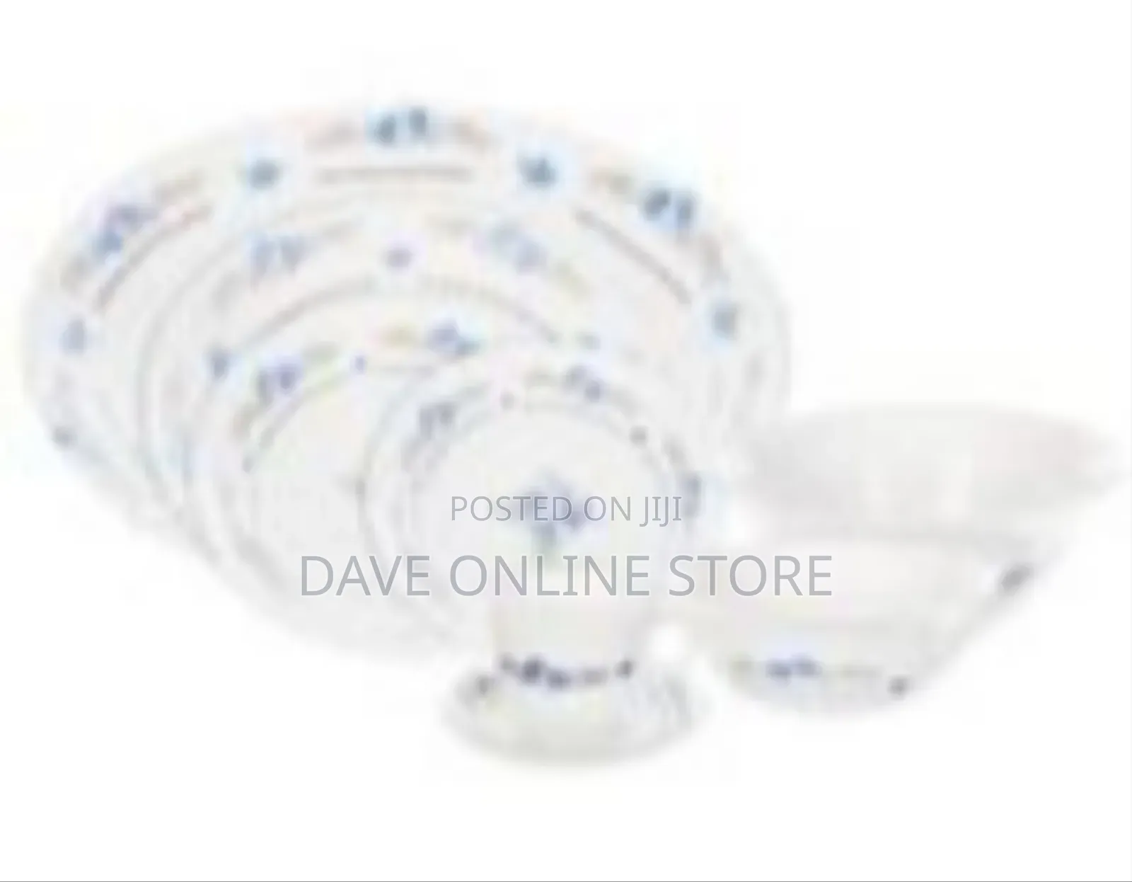 Elegant Floral Dinnerware Plate Set (26 Pieces)