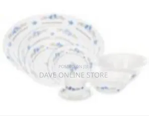 Elegant Floral Dinnerware Plate Set (26 Pieces)