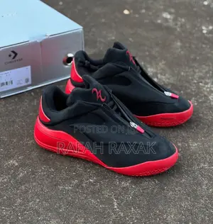 Converse Shai 001 Sneakers in Black and Red Colorways