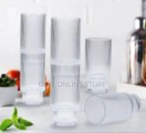 6 Pieces Set of 16 Oz Glass Cups