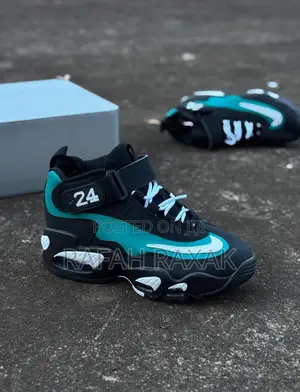 Black and Teal Colorway Nike Air Griffey Max 1 Freshwater Sneakers