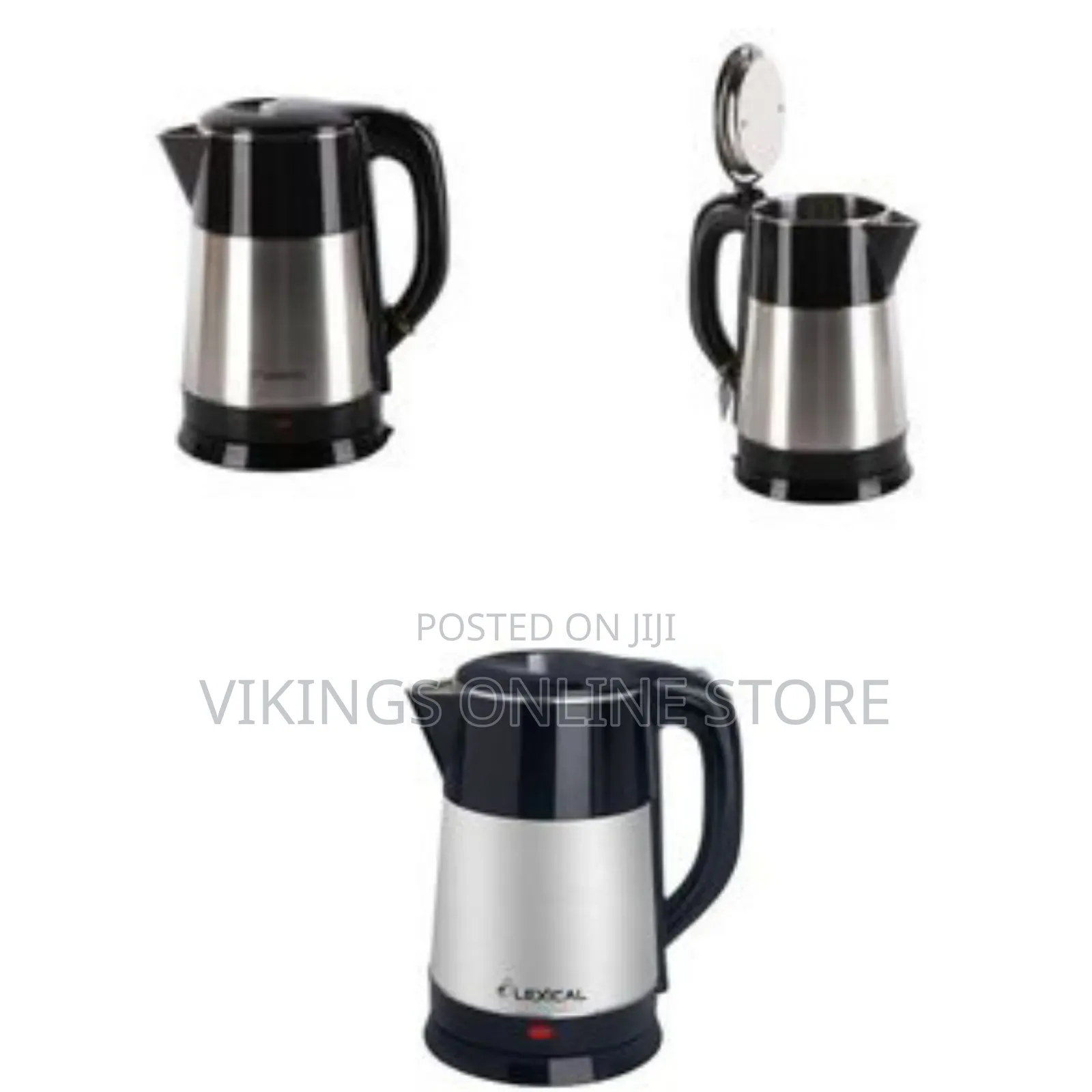 Lexical Efficient Electric Kettle With Stainless Steel Finish