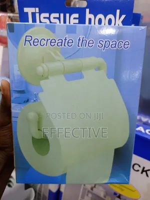 Wall-Mounted Plastic Tissue Holder