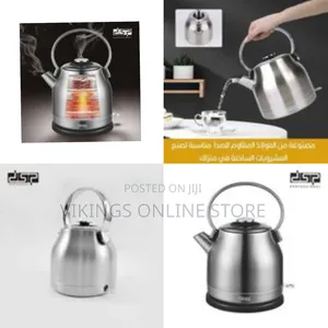 DSP Professional Stainless Steel Electric Kettle, 1,7l - Silver