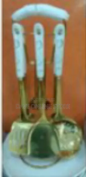7-Piece Set of Kitchen Ladles and Utensils