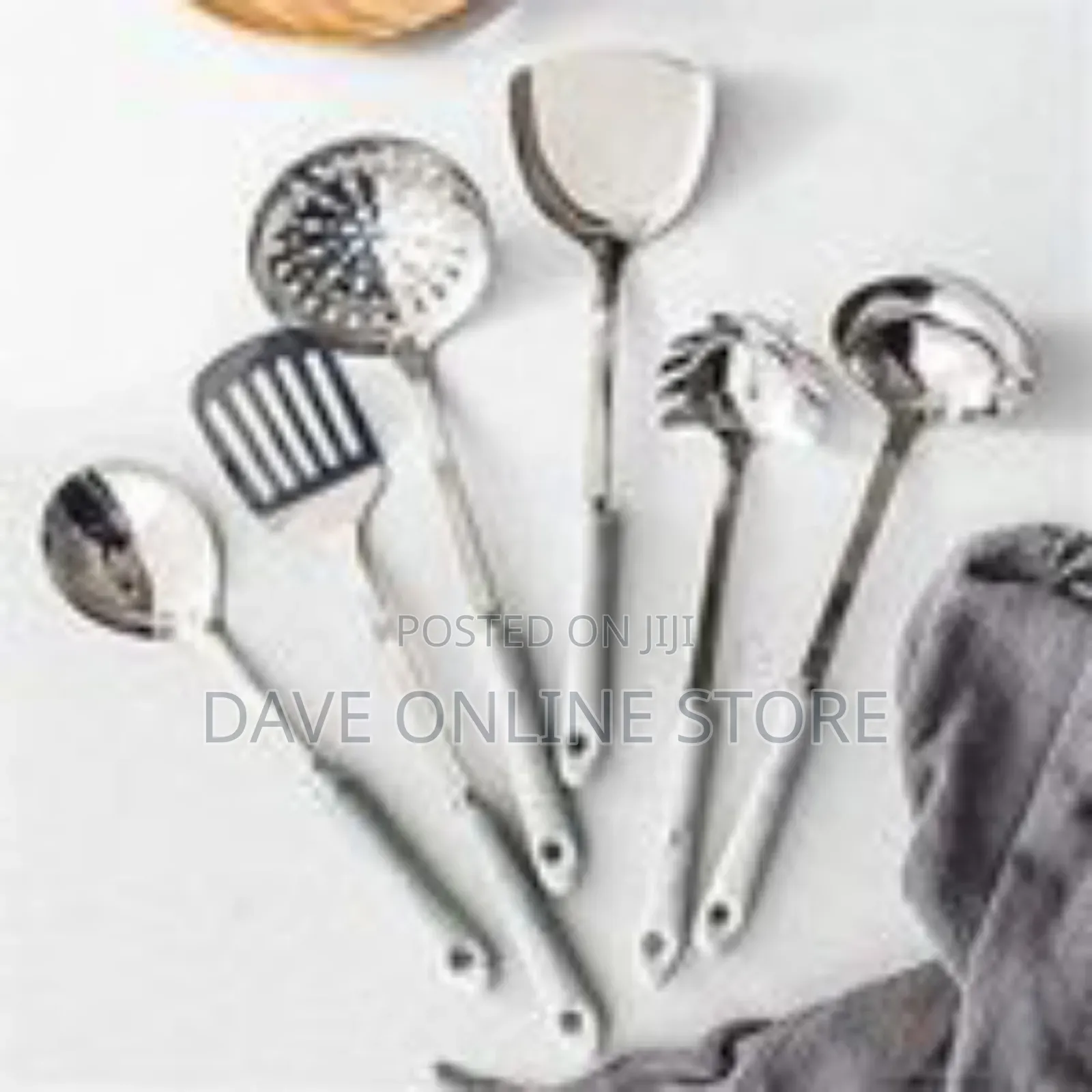 7-Piece Set of Kitchen Ladles and Utensils