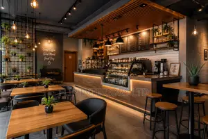 Modern Café Interior Design Solutions