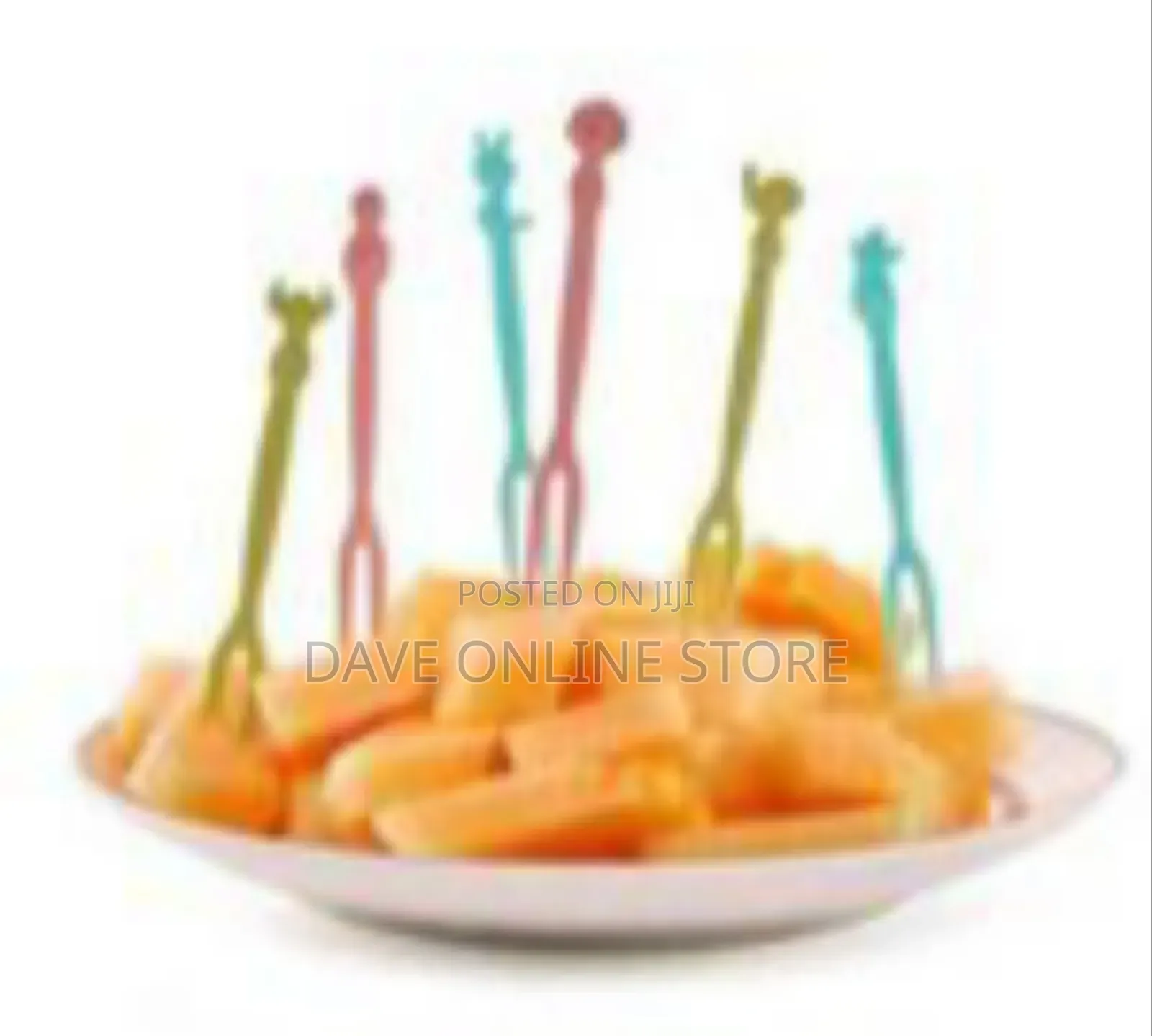 Fun Animal-Themed Reusable Mini Fruit Forks
