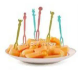 Fun Animal-Themed Reusable Mini Fruit Forks