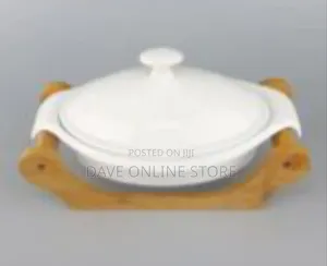 Elegant Ceramic Casserole Serving Dish
