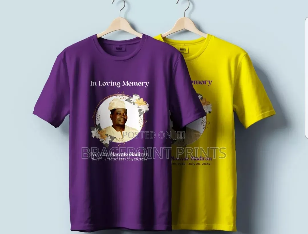 Funeral T Shirt Printing Services