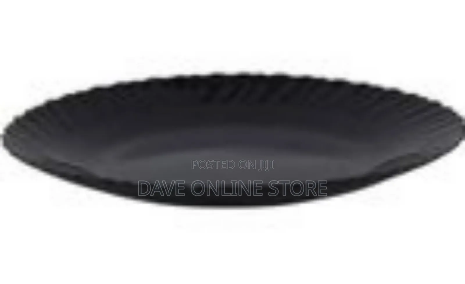6 Piece Set of Porcelain Dinner Plates