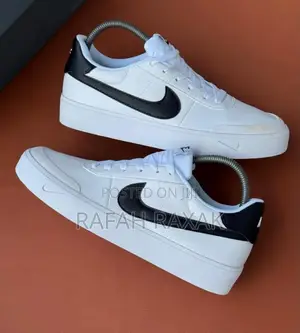 White Version of Nike Court Shot Sneakers