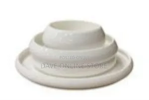 24-Piece Modern White Ceramic Dinnerware Set