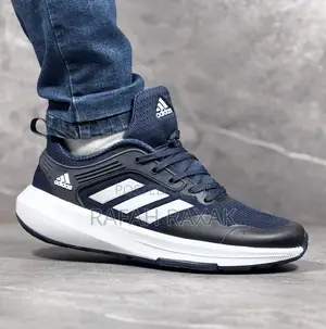 Navy Blue Adidas Bounce Running Shoes