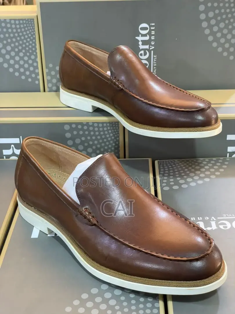 Roberto Serpentini 4055 Leather Loafers. Pure Class