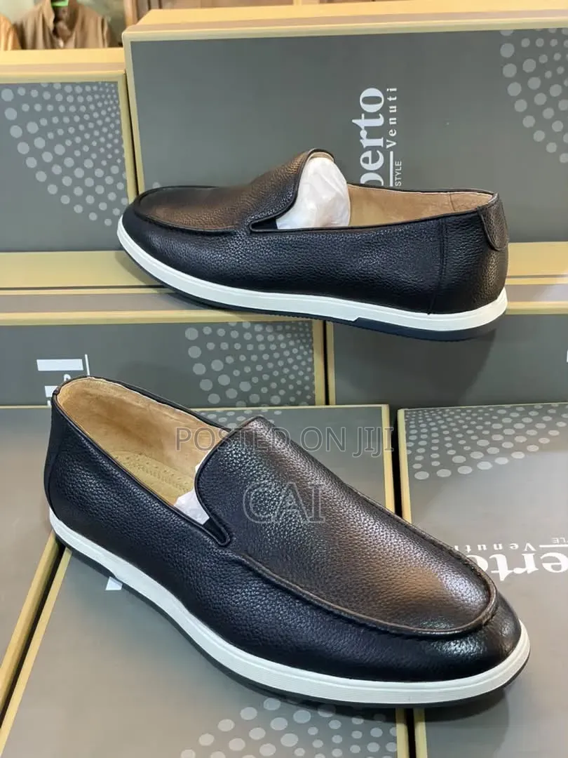 Roberto Serpentini 4055 Leather Loafers. Pure Class
