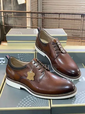 Roberto Serpentini Men's Leather Casual Shoes in Brown.