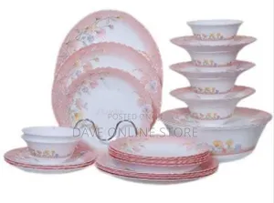 Elegant Floral Dinnerware Set (26 Pcs)