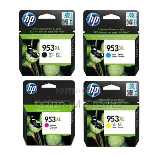 4pack Hp 953xl High Yield Original Ink Cartridges