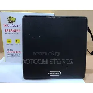 Boombest Wireless Speaker and Radio-Black