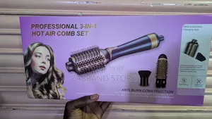 Professional 3in 1 Hot Air Comb Set