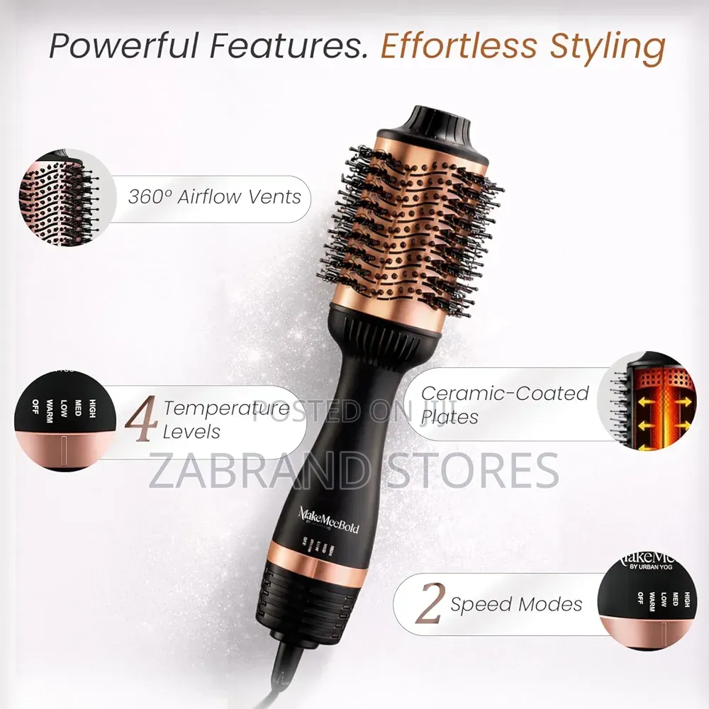 Professional 3in 1 Hot Air Comb Set