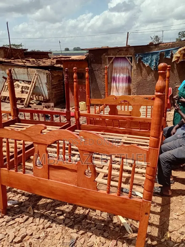 4by6 Wooden Bed on Quick Sale