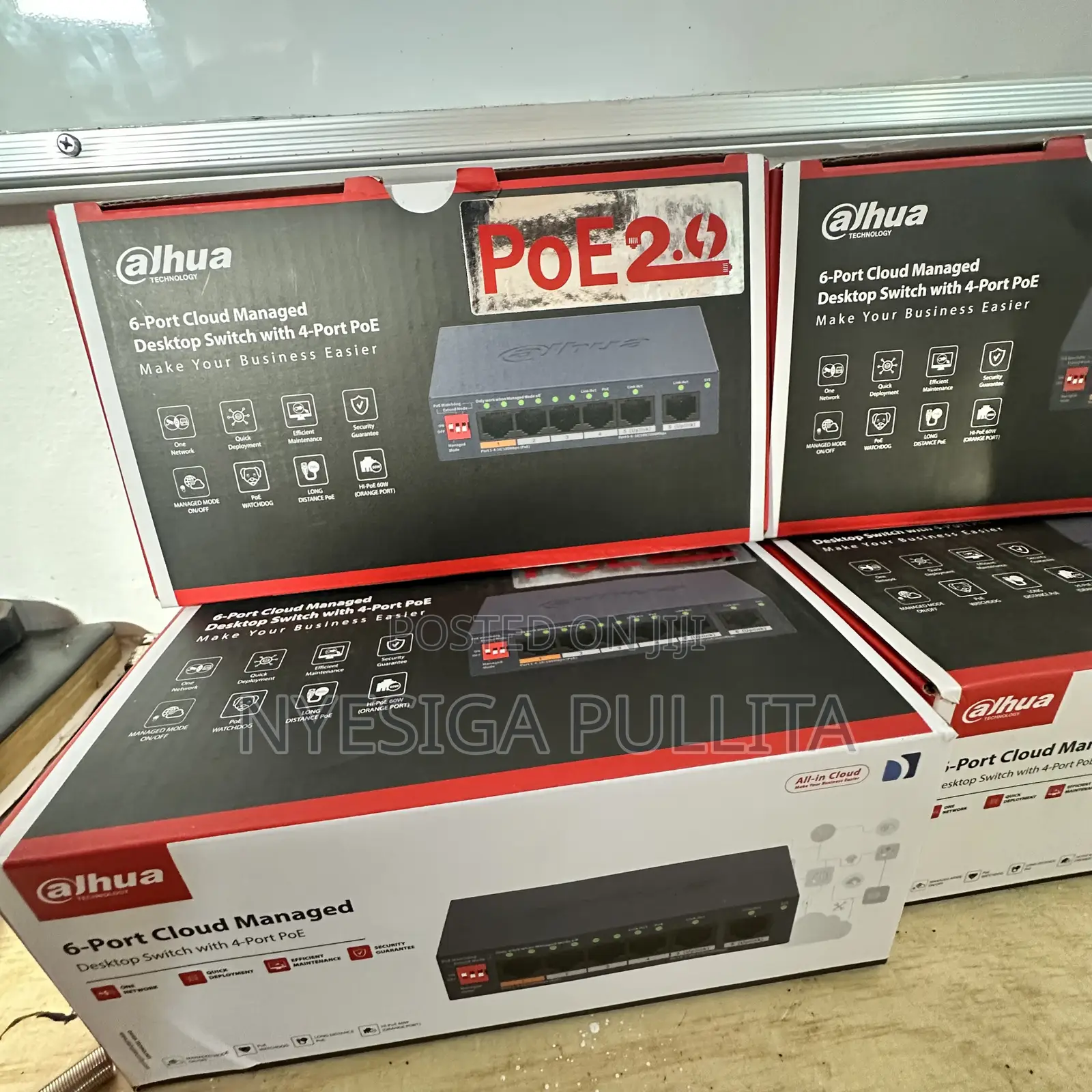 4 Channel Poe Switch