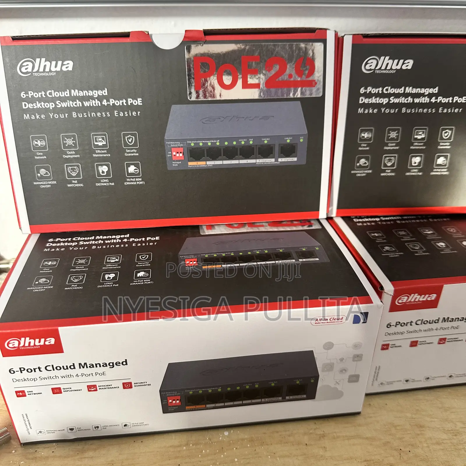 4 Channel Poe Switch