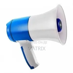 Portable Handheld Megaphone Speaker With Recording(Uses Battery)