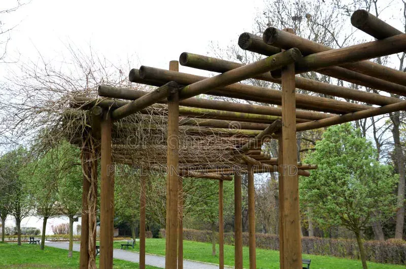 Elegant Pergola Gazebo Construction