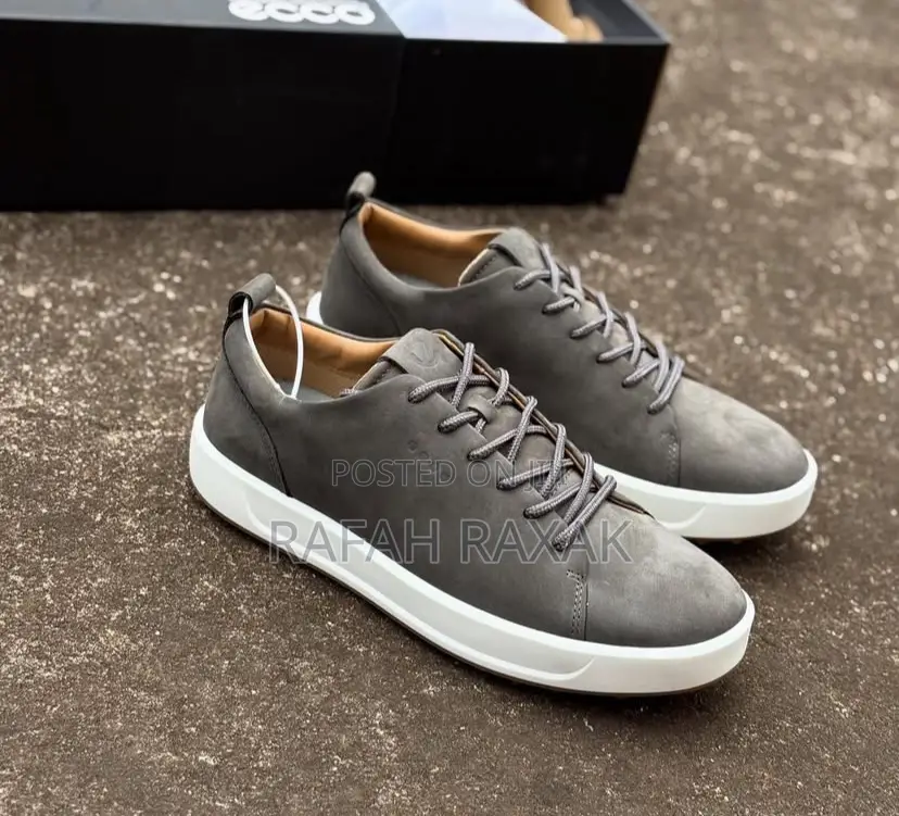 Dark Grey Ecco Soft 8 Men’S Shoes