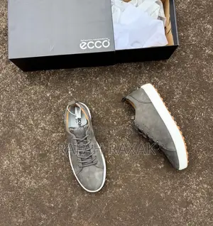 Dark Grey Ecco Soft 8 Men’S Shoes