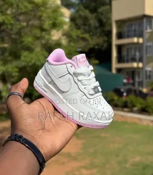 White Version of Nike Air Force 1 Sneakers