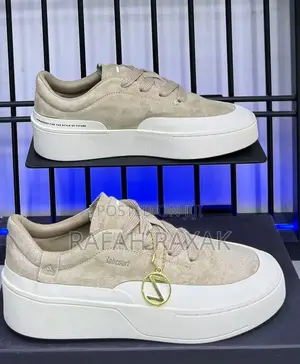 Beige Suede Adidas Labcourt Sneakers