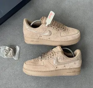 Suede Nike Air Force 1 ‘07 Mink Brown Sneakers