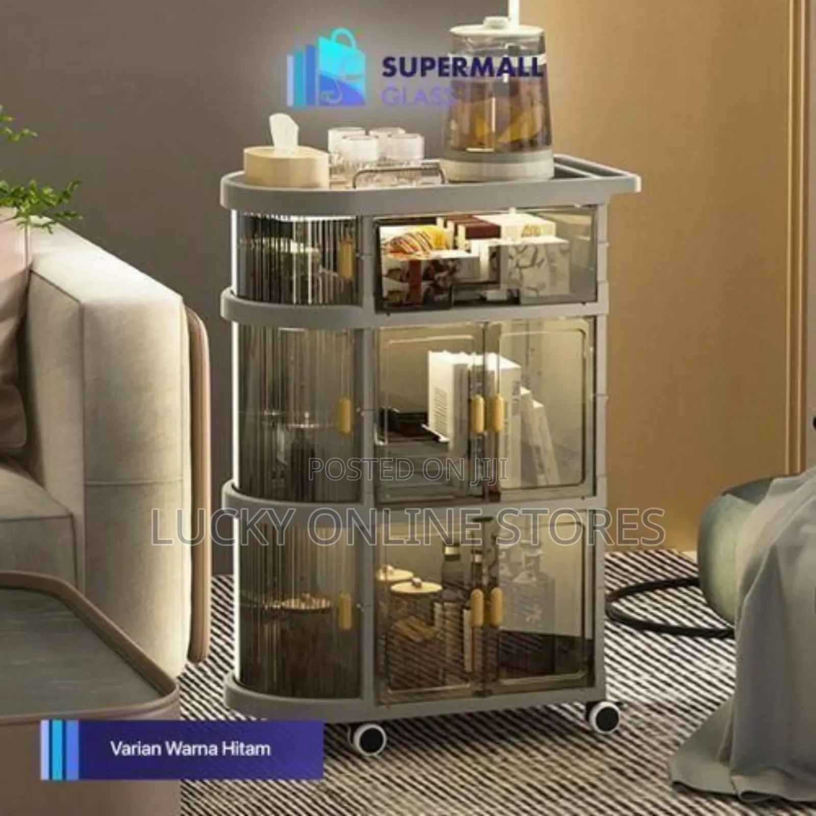 Versatile Multi Tier Rolling Storage Organizer