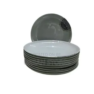 12pc - Heavy Melamine Plates