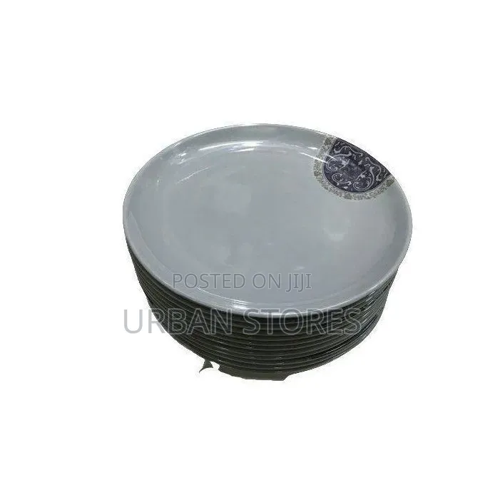 12pc - Heavy Melamine Plates