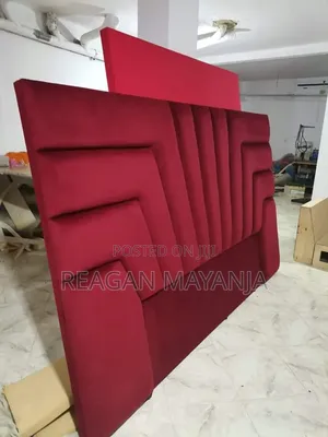 Fabric Bed, 5*6, Maroon