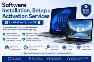 Software Installation, Setup and Activation Services for Windows / Mac