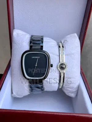 Black Lavonrosy Watch