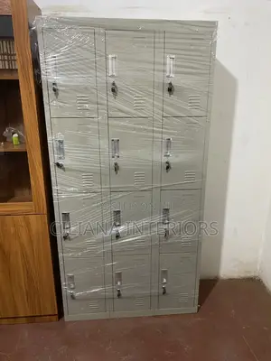 Twelve Locker Cabinet