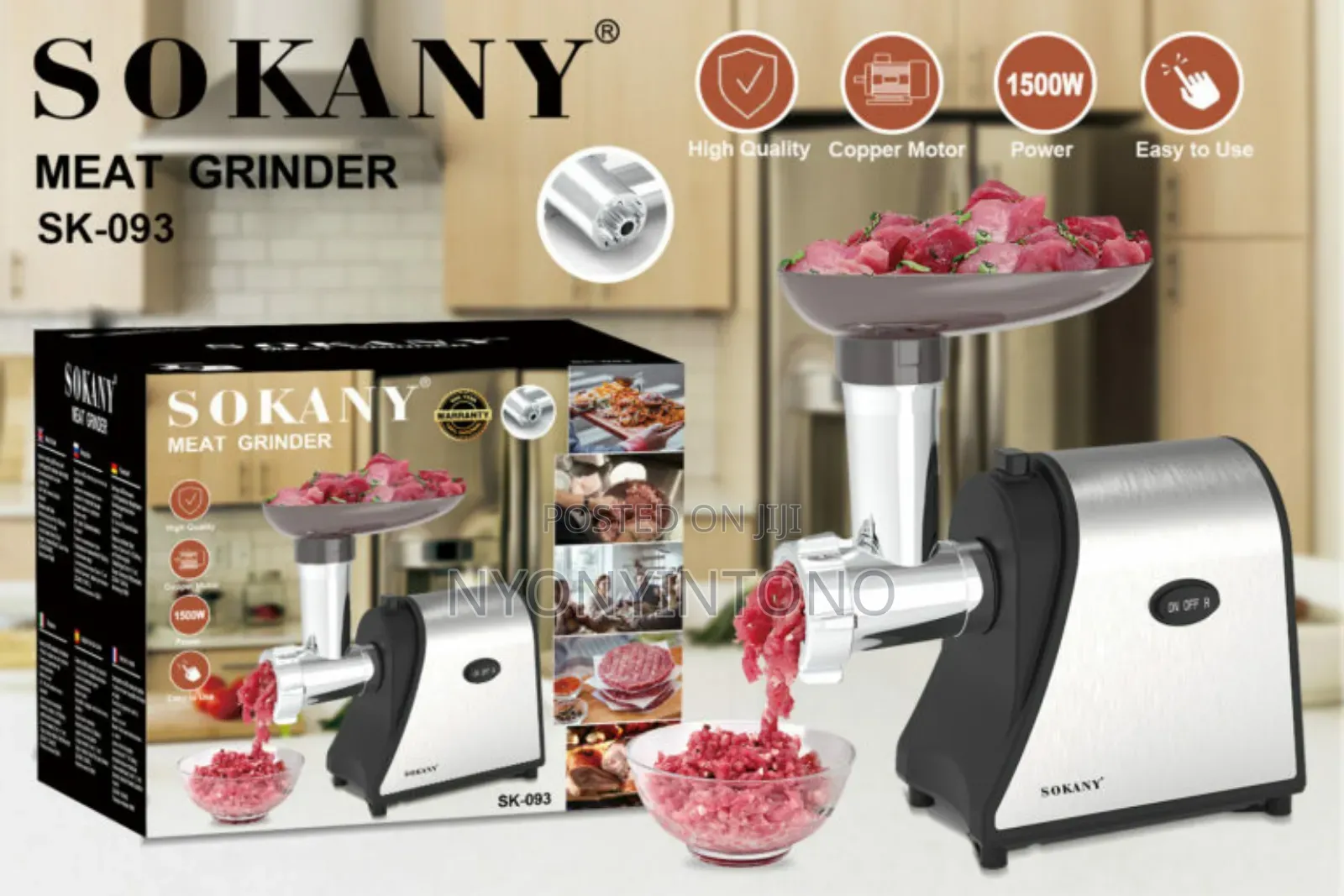 Sokany High Quality Meat Grinder