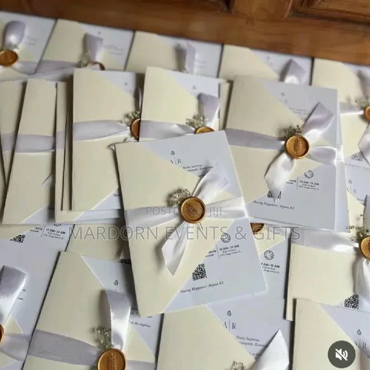 Wedding/ Events Invitation Cards