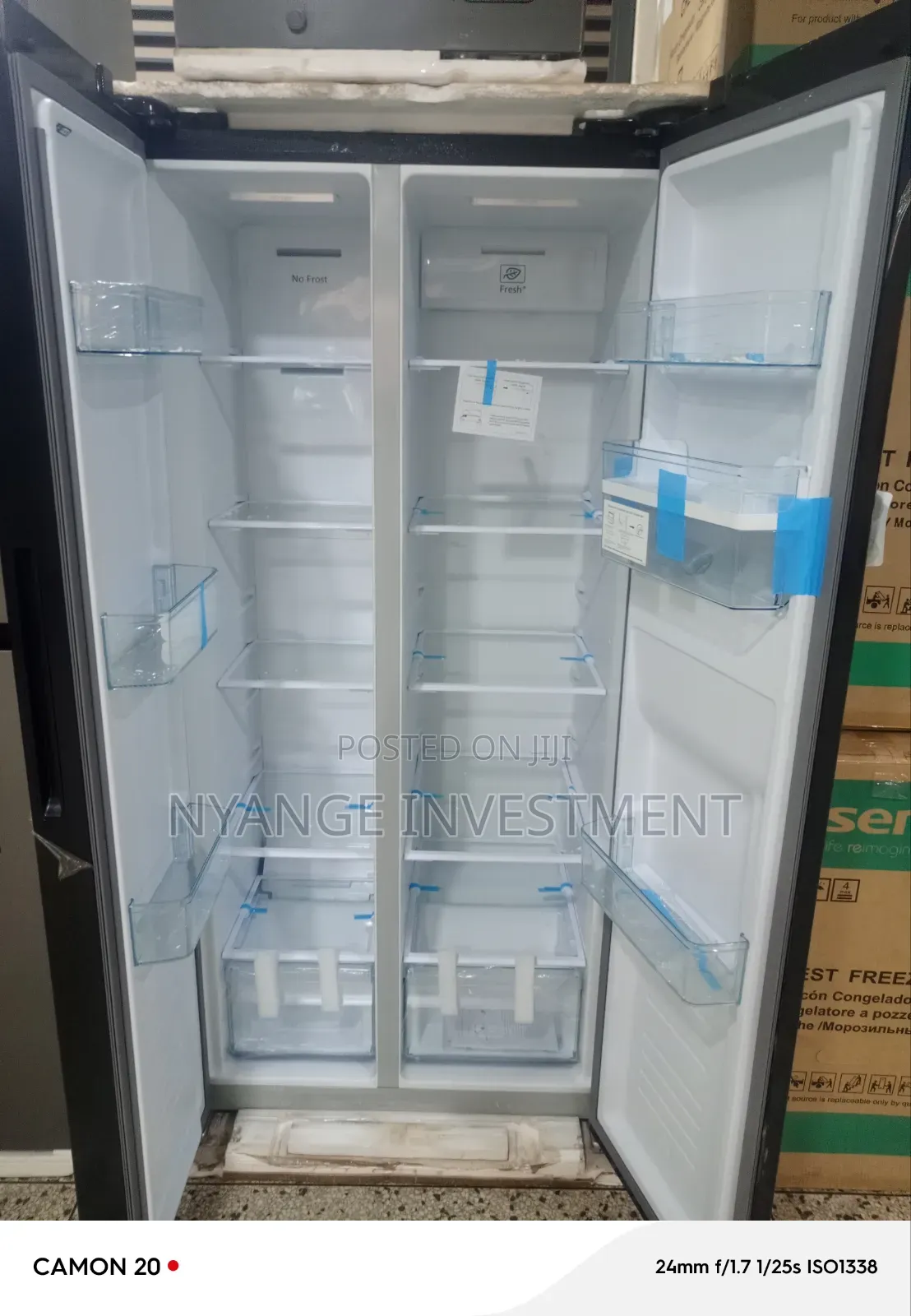Pixel Refrigerator Double Door 600l