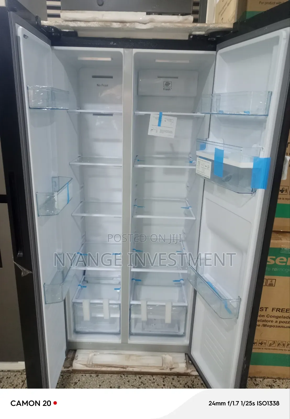 Pixel Refrigerator Double Door 600l
