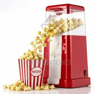 Hot Air Popcorn Popper 900w With Single Switch and Easy Operation